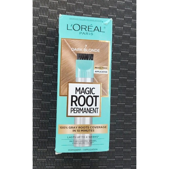 LOreal Paris Magic Root Permanent 7 Dark Blonde Hair Color Gray Coverage 1 Apply - Picture 11 of 11